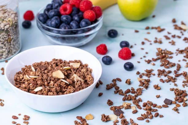 تصویر 3 از قیمت گرانولا بادام و کرنبری با کیفیت ارزان + خرید عمده